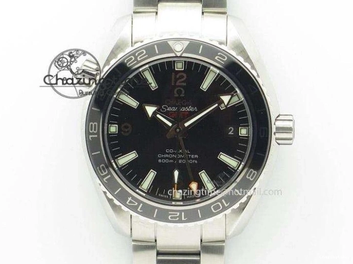 0510 Stylish Seamaster 300M Diver Rose Gold VSF 1:1 Best Edition Black Dial on Mesh Bracelet A 7662